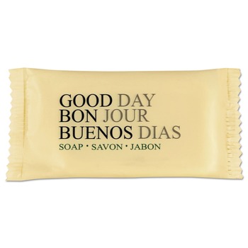PRODUCTS | Good Day 390075 0.75 oz. Individually Wrapped Bar Soap - Pleasant Scent (1000/Carton)