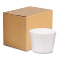 Food Trays, Containers, and Lids | WinCup 221998 12 oz Tall Style Foam Bowls - White (500/Carton) image number 1
