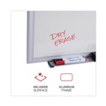  | Universal UNV44624 Deluxe 36 in. x 24 in. Melamine Dry Erase Board - White/Silver image number 3