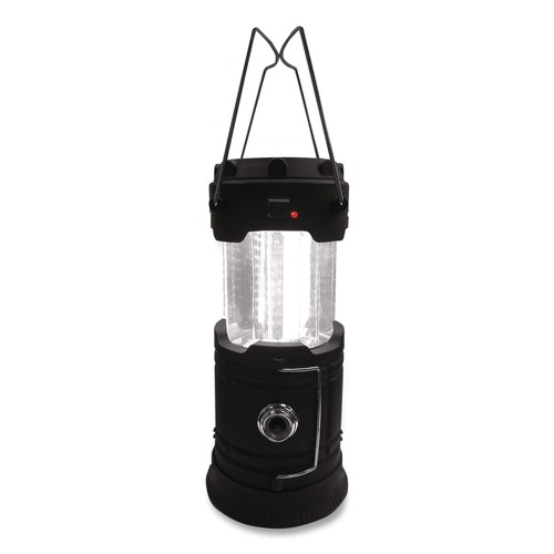 Work Lights | GoGreen Power GG-113-30LSPOP COB LED Solar/Rechargeable Lantern, Lithium Ion Rechargeable Battery (Included), Dark Gray image number 0