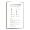  | Southworth R14ICF 8.5 in. x 11 in. 24 lbs. Bond Weight 100% Cotton Resume Paper - Ivory (100/Pack) image number 1