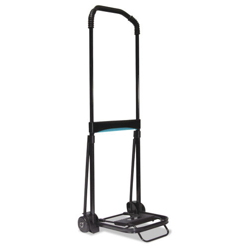 Hand Trucks & Dollies | Kantek LGLC110 150 lbs. Capacity Platform 9.75 in. x 11 in. Ultra-Lite Folding Cart - Black image number 0