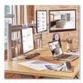 Monitor Stands | Tripp Lite DMSW1332MTAA Single-Extension Monitor Mount for Slat Wall System for 32-in TVs 4.9w x 4.7d x 14.2h Silver Supports 22 lb image number 3
