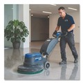 Office Jansan | Boardwalk BWK4019GRE 19 in. Diameter Heavy-Duty Scrubbing Floor Pads - Green (5/Carton) image number 6