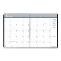 Calendars & Planners | House of Doolittle 2620-02 11 in. x 8.5 in. 24-Month (Jan 2026-Dec 2027) Recycled Ruled Monthly Planner - Black Cover image number 1