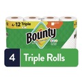 Cleaning Cloths | Bounty 80799708 10.5 in. x 11 in. 2-Ply Kitchen Roll Paper Towels - White (24/Carton) image number 3