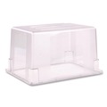 Food Trays, Containers, and Lids | Carlisle FLO 10624-07 StorPlus 18 in. x 26 in. x 15 in. 1-Compartment Plastic Polycarbonate Food Storage Container - Clear image number 1