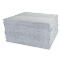 Cleaning & Janitorial Supplies | HOSPECO AS-MAB-PGV TASKBrand All Sorb 15 in. x 18 in. 0.22-Gallon Industrial Sorbent Pad - Gray (100/Pack) image number 1