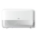 New Year New Savings! Save $25 off $150 | Tork 473200 14.17 x 5.08 x 8.23 Elevation Coreless High Capacity Bath Tissue Dispenser - White image number 0