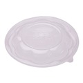 Food Trays, Containers, and Lids | Eco-Products EP-SB48BASE 48 oz. 6.69 in. Diameter x 4.38 in. Height Plastic Salad Bowls - Clear (300/Carton) image number 3