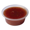 Cups and Lids | AmerCareRoyal 60003016 1.5 oz Portion Cups - Clear (2500/Carton) image number 2