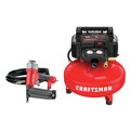 Nail Gun Compressor Combo Kits | Factory Reconditioned Craftsman CMEC1KIT18R 18 ga. Brad Nailer and 6 gal. Air Compressor Combo Kit image number 0