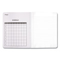 Office Jansan | Mead 09932 Square Deal 9.75 in. x 7.5 in. Sheets Medium/College Rule Composition Book - Black Cover image number 4