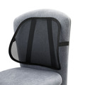 Just Launched | Safco 7153BL 17.5 in. x 3 in. x 15 in. Mesh Backrest - Black image number 1