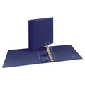 Office Jansan | Avery 17034 2 in. Capacity 11 x 8.5 Durable View Binder with DuraHinge and 3 Slant Rings - Blue image number 2