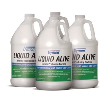 ITW Dymon 23301 Liquid Alive 1 Gallon Bottle Enzyme Producing Bacteria (4/Carton)