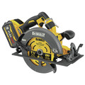 Circular Saws | Dewalt DCS578X2 60V MAX FLEXVOLT Brushless Lithium-Ion 7-1/4 in. Cordless Circular Saw Kit with Brake and 2 Batteries (9 Ah) image number 2