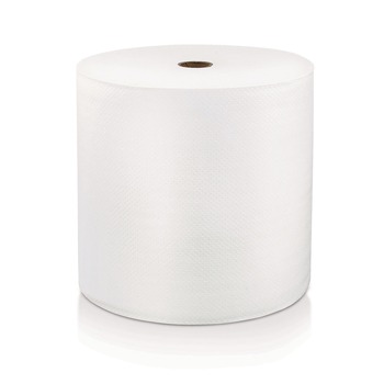 LoCor 8 in. x 800 ft. 1-Ply Hard Wound Roll Towel - White (6/Carton)