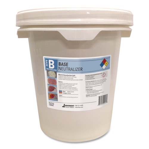 Cleaning & Janitorial Supplies | Quick Dam BASEPAIL Base Neutralizer, 0.02 L to 4.5 L per 2 lbs of Powder, 5 gal Pail image number 0