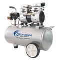 Portable Air Compressors | California Air Tools 8010 1 HP 8 Gallon Ultra Quiet and Oil-Free Steel Tank Wheelbarrow Air Compressor image number 0