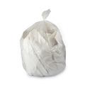 Trash Bags | Boardwalk Z6639HN GR1 High Density 33-Gallon 13 microns Can Liners - Natural (25 Bags/Roll, 10 Rolls/Carton) image number 2