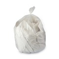 Trash Bags | Boardwalk Z6639HN GR1 33 Gallon 13 mic Perforated Roll High Density Can Liners - Natural (25 Bags/Roll, 10 Rolls/Carton) image number 2