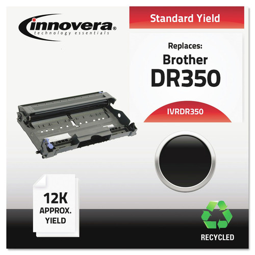 Save an extra 10% off this item! | Innovera IVRDR350 Remanufactured Dr350 Drum Unit, Black image number 0