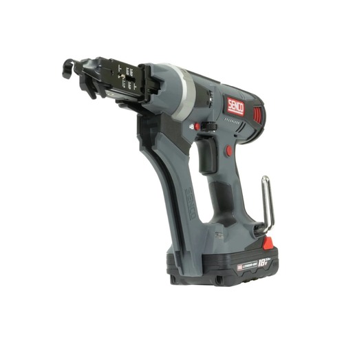 Screwdrivers | SENCO 10B0002N DS222-18V 18V DURASPIN Brushless Lithium-Ion 2500 RPM 2 in. Cordless Auto-Feed Screwdriver Kit (4 Ah) image number 0