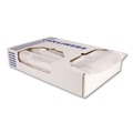 Trash Bags | Boardwalk Z4824LNKR01 10 Gallon 8 mic 24 in. x 24 in. High-Density Waste Can Liners - Natural (1000/Carton) image number 0