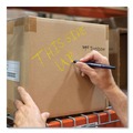 Pens | Tombow 51534 4.4 millimeter Wax-Based Marking Pencil - Yellow Wax/Navy Blue Barrel (10/Box) image number 6