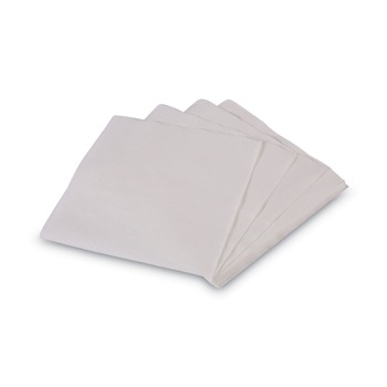 Boardwalk 12 in. x 12 in. 1-Ply 1/4-Fold Lunch Napkins - White (6000/Carton)
