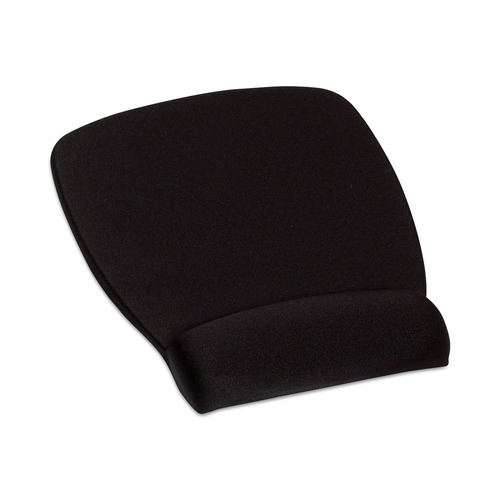  | 3M MW209MB Antimicrobial Foam Nonskid Base Mouse Pad Wrist Rest - Black image number 0