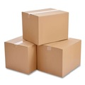 Office Jansan | Universal UFS666 6 in. Regular Slotted Container Cubed Fixed-Depth Shipping Boxes - Brown Kraft (25/Bundle) image number 2