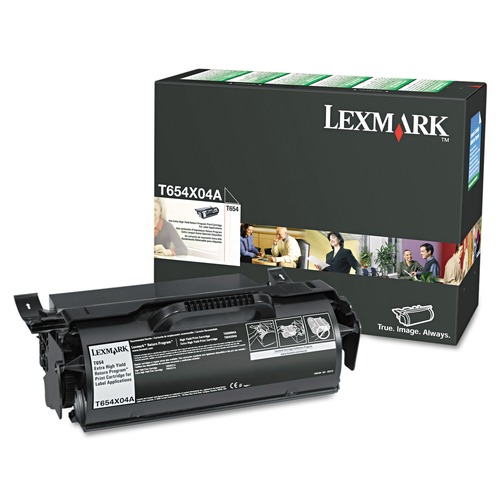 Ink & Toner | Lexmark T654X80G T654X80G 36,000 Page-Yield Extra High-Yield Toner - Black image number 0