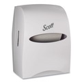 Toilet Paper Dispensers | Scott 46254 Essential 13.06 in. x 11 in. x 16.94 in. Manual Hard Roll Towel Dispenser - White (1/Carton) image number 0
