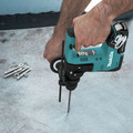 Rotary Hammers | Makita RH02R1 12V max CXT Lithium-Ion 9/16 in. Rotary Hammer Kit, accepts SDS-PLUS bits (2.0Ah) image number 8