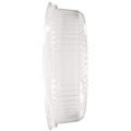 Office Jansan | Handi-Foil 4012DL 12 in. Diameter Embossed Plastic Dome Lids Fits 4012/4013 - Clear (25/Carton) image number 3
