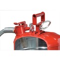 Gas Cans | Justrite 7250130 5 gal. 1 in. Metal Hose Type II AccuFlow Steel Safety Can for Flammables - Red image number 2