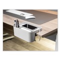Bulk Savings Pricing 2 | Deflecto 400002 9 x 6.17 x 3.5 Standing Desk Organizer - Large/Gray image number 4