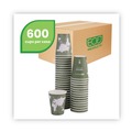 Cups and Lids | Eco-Products EP-BNHC12-WD 12 oz. World Art Renewable and Compostable Insulated Hot Cups (600/Carton) image number 1