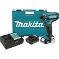 Drill Drivers | Makita FD06R1 12V max CXT Lithium-Ion Hex 1/4 in. Cordless Drill Driver Kit (2 Ah) image number 0