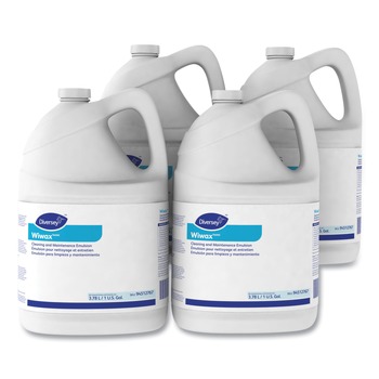 Diversey Care Wiwax 1 Gallon Bottle Cleaning and Maintenance Solution (4/Carton)