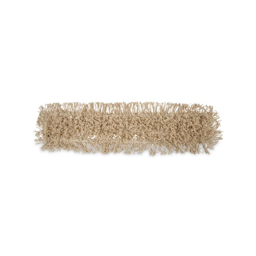 Tradesmen Day Sale | Boardwalk BWK1336 36 in. x 5 in. Industrial Washable Dust Mop Head - White image number 0