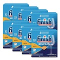 All-Purpose Cleaners | FINISH 51700-81053 Box of 32 Dish Detergent Gelpacs - Orange Scent (8/Carton) image number 0