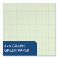 Notebooks & Pads | Roaring Spring 77648 11.75 in. x 9.25 in. 76-Sheets Quadrille Rule Lab and Science Numbered Notebook - Red Cover (24/Carton) image number 5