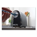 Pencil Sharpeners | X-ACTO 19501X 3.5 in. x 5.5 in. x 4.5 in. AC-Powered Mighty Mite Home Office Electric Pencil Sharpener - Black/Gray/Smoke image number 3