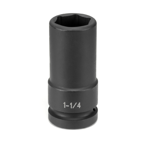 Impact Sockets | Grey Pneumatic 4040DT 1 in. Drive x 1-1/4 in. Extra-Deep Thin-Wall Impact Socket image number 0