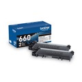 Ink & Toner | Brother TN6602PK 2,600 Page-Yield High-Yield Toner - Black (2/Pack) image number 0