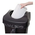 Trash & Waste Bins | Rubbermaid Commercial FG268988BLA Untouchable 16 in. Square Swing Top Lid - Black image number 4
