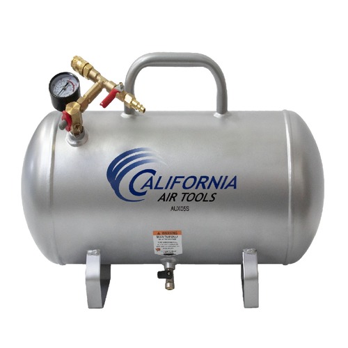 Air Tanks | California Air Tools AUX05S 5 Gallon 125 PSI Steel Portable Air Compressor Tank image number 0